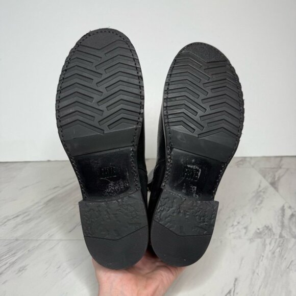 New! Frye Veronica Inside Zip Black Leather Bootie 8B - Picture 13 of 14